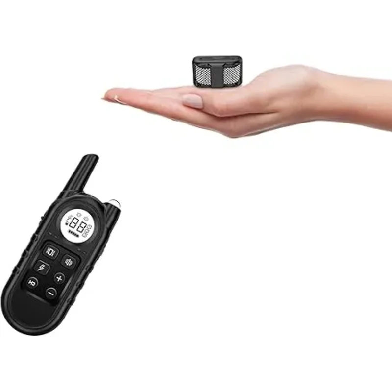 Collar with Remote for Small Dogs 5-15lbs & Medium Large Dogs/Puppies, Waterproof, Rechargeable, 1300ft Range
Collar with Remote for Small Dogs 5-15lbs & Medium Large Dogs/Puppies, Waterproof, Rechargeable, 1300ft Range