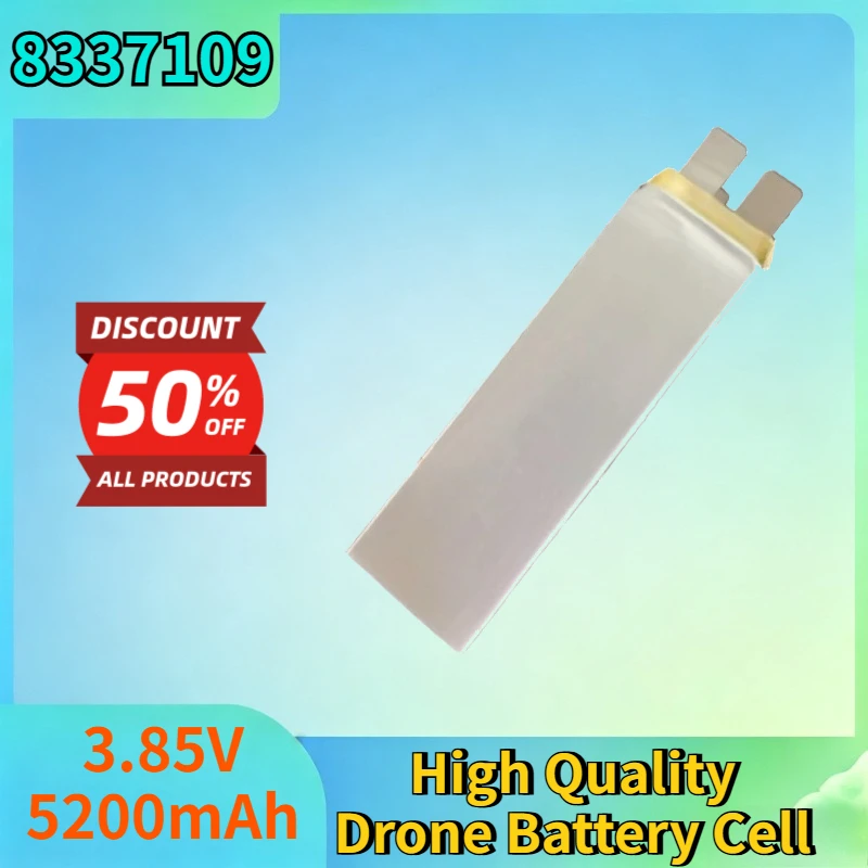 8337109 3.85V 5200mAh Rechargeable Battery for DJI Mavic 3 SG906MAX2 SG906MAX3 JJRC X11P HS550 High Quality Drone Battery Cell
8337109 3.85V 5200mAh Rechargeable Battery for DJI Mavic 3 SG906MAX2 SG906MAX3 JJRC X11P HS550 High Quality Drone Battery Cell