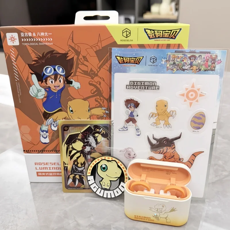 Agumon Tailmon New Hot Selling Earbuds Sports Running Outdoor Workout Digimon Adventure Ear Clip Wireless Bluetooth Headphones
Agumon Tailmon New Hot Selling Earbuds Sports Running Outdoor Workout Digimon Adventure Ear Clip Wireless Bluetooth Headphones