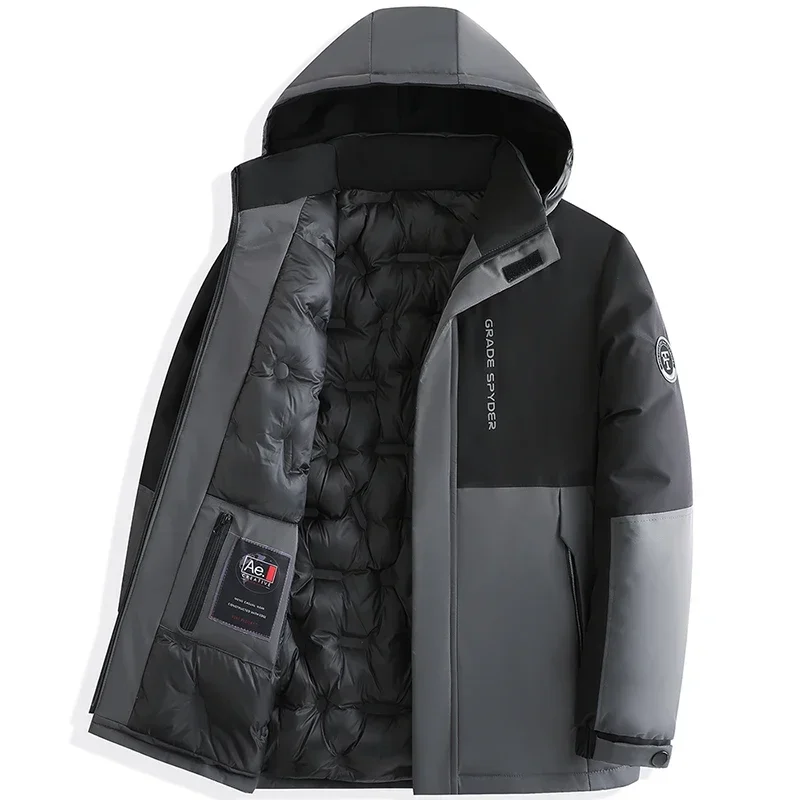 Warm Coat Mens Autumn Hooded Casual Brand Windproof Outwear Hat Parkas Jacket Male Waterproof Parkas Long Jacket New Winter Men
Warm Coat Mens Autumn Hooded Casual Brand Windproof Outwear Hat Parkas Jacket Male Waterproof Parkas Long Jacket New Winter Men