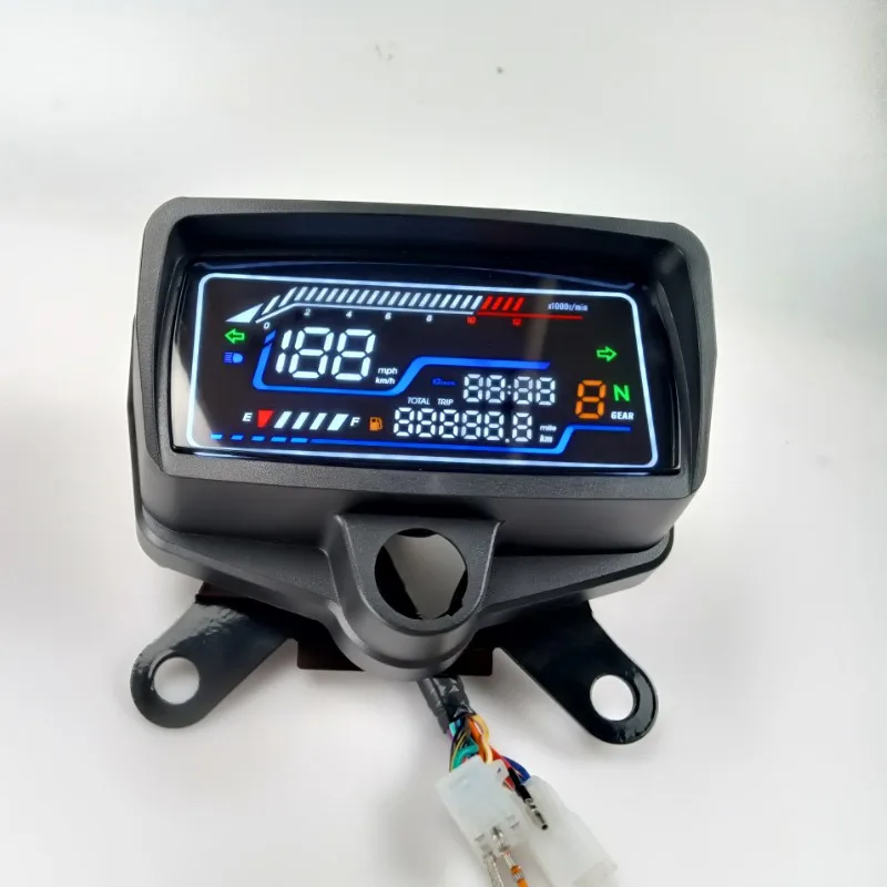 Intelligent Library MotoQueen CG125 Digital Motorcycle Speedometer Electric Instrument Motor Speed Meter 12V
Intelligent Library MotoQueen CG125 Digital Motorcycle Speedometer Electric Instrument Motor Speed Meter 12V
