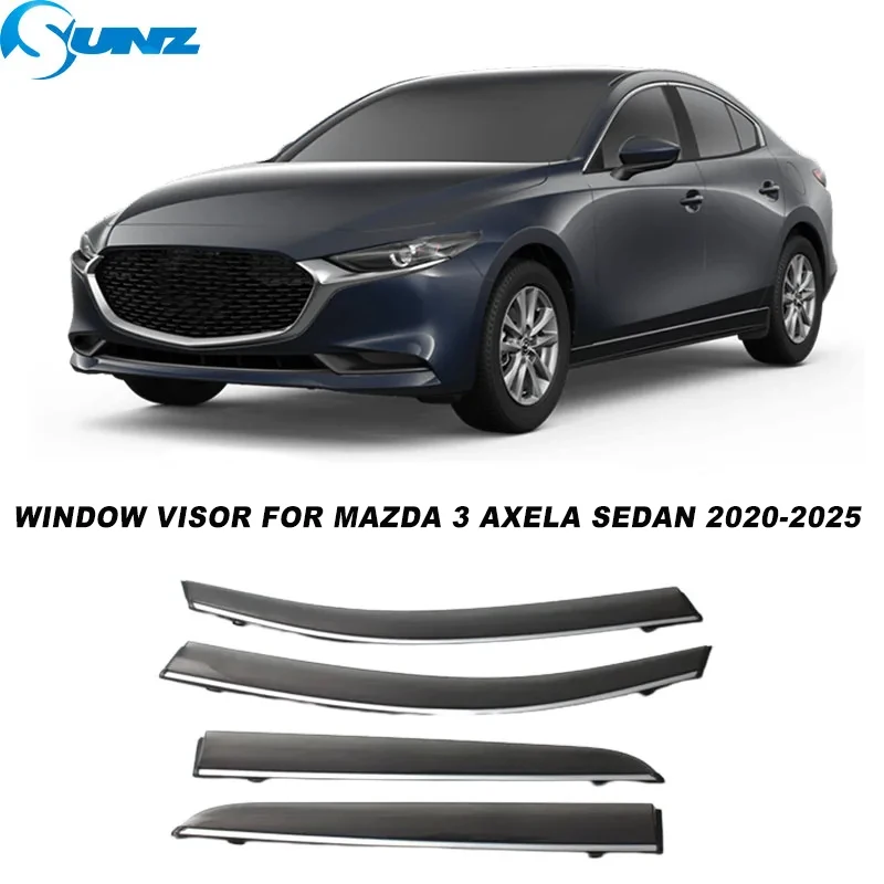 Side Window Deflector For Mazda 3 Axela Sedan MK4 BP 2020 2021 2022 2023 2024 2025 Window Visor Sun Rain Guard Weather Shield
Side Window Deflector For Mazda 3 Axela Sedan MK4 BP 2020 2021 2022 2023 2024 2025 Window Visor Sun Rain Guard Weather Shield