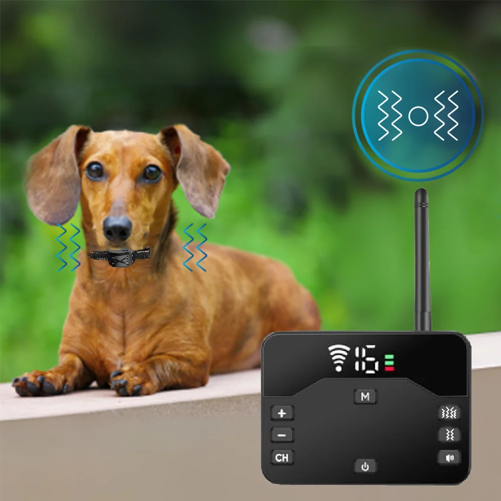 Pet electronic fence, wireless electronic dog fence boundary training system, outdoor waterproof remote control adjustable vibra
Pet electronic fence, wireless electronic dog fence boundary training system, outdoor waterproof remote control adjustable vibra