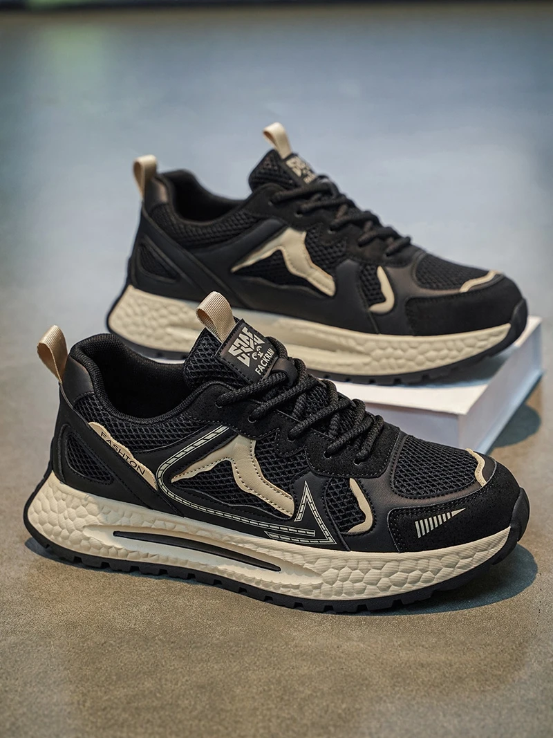 Men's Casual Sports Shoes 2026 New Style Summer Trendy All-Match Lightweight Thick Bottom Agan Black Dad Shoes Fashionable Si...
Men's Casual Sports Shoes 2026 New Style Summer Trendy All-Match Lightweight Thick Bottom Agan Black Dad Shoes Fashionable Si...