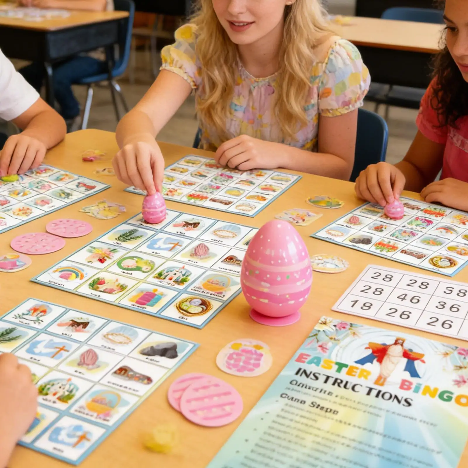 Easter Cards Games For Kids 24 Players Spring Educational Interactive Toys Easter Bunny Board Game For Home School Travel
Easter Cards Games For Kids 24 Players Spring Educational Interactive Toys Easter Bunny Board Game For Home School Travel