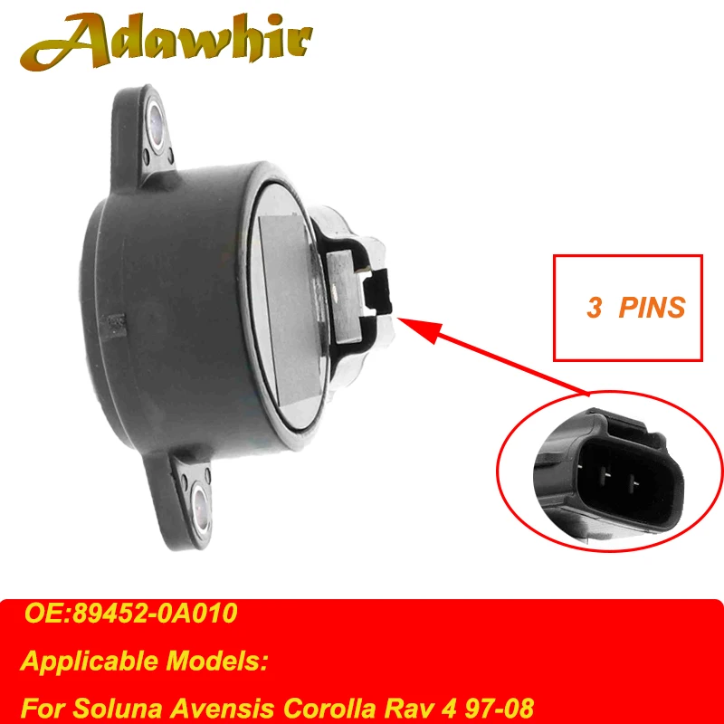 Throttle Position Sensor 89452-0A010 For TOYOTA Avensis Corolla Rav 4 89452 0A010 894520A010 New High Quality Cars Accessories
Throttle Position Sensor 89452-0A010 For TOYOTA Avensis Corolla Rav 4 89452 0A010 894520A010 New High Quality Cars Accessories