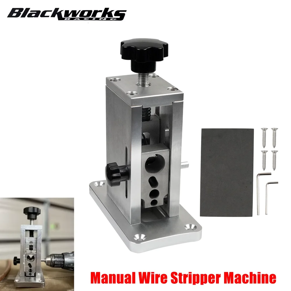 Drill-Powered Wire Stripping Machine Electric Wire Stripping Tool Drill Attachment Copper Wire Stripper For DIY Cable IT-1027-S
Drill-Powered Wire Stripping Machine Electric Wire Stripping Tool Drill Attachment Copper Wire Stripper For DIY Cable IT-1027-S