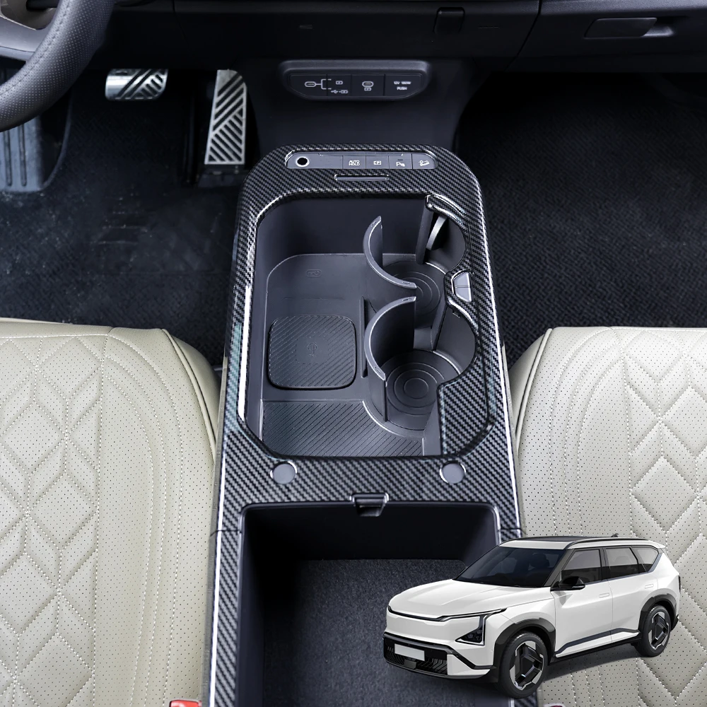 Для Kia EV5 2024-2025: накладка на центральную консоль из углеродного волокна, детали интерьера автомобиля, аксессуары для приборной панели, LHD
Для Kia EV5 2024-2025: накладка на центральную консоль из углеродного волокна, детали интерьера автомобиля, аксессуары для приборной панели, LHD