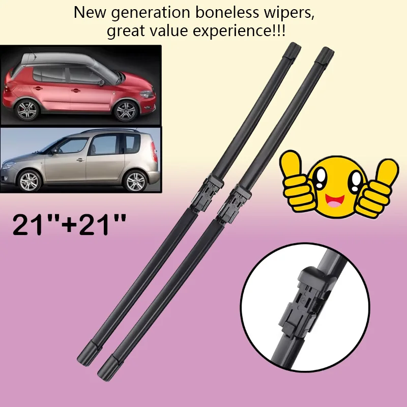 Misima Windshield Wiper Blades For Skoda Fabia 21"&21" 2007 2008 2009 2010 2012 2013 2014 Windscreen Wiper For Skoda Roomster
Misima Windshield Wiper Blades For Skoda Fabia 21"&21" 2007 2008 2009 2010 2012 2013 2014 Windscreen Wiper For Skoda Roomster