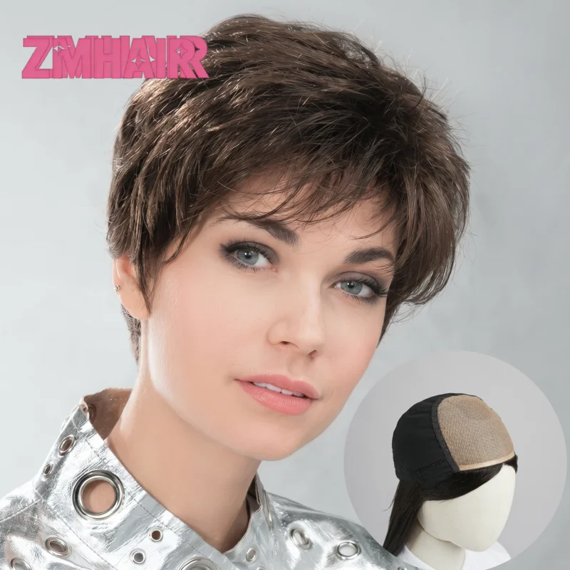 Premium Hand Tied Short Pixie Cut Wigs for Women 100% European Human Hair Silk Base Realistic Scalp Glueless Ready to Wear Breat
Premium Hand Tied Short Pixie Cut Wigs for Women 100% European Human Hair Silk Base Realistic Scalp Glueless Ready to Wear Breat