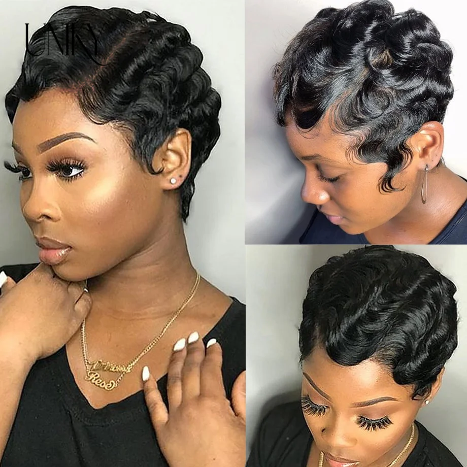 Brazilian Body Wave Short Bob Pixie Cut Wig 13x1 Transparent T Part Lace Human Hair Wigs For Women Preplucked Cheap Wigs Sale
Brazilian Body Wave Short Bob Pixie Cut Wig 13x1 Transparent T Part Lace Human Hair Wigs For Women Preplucked Cheap Wigs Sale