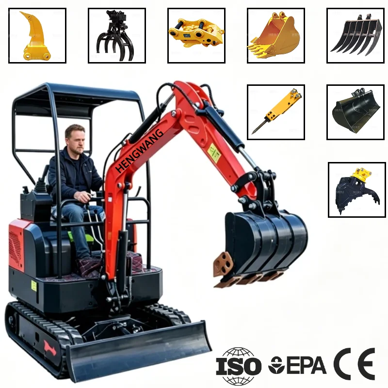 Mini Excavator 1.7 ton Customize Factory Price Mini Digger Fast shipping Kubota Engine Excavator Crawler Excavator
Mini Excavator 1.7 ton Customize Factory Price Mini Digger Fast shipping Kubota Engine Excavator Crawler Excavator