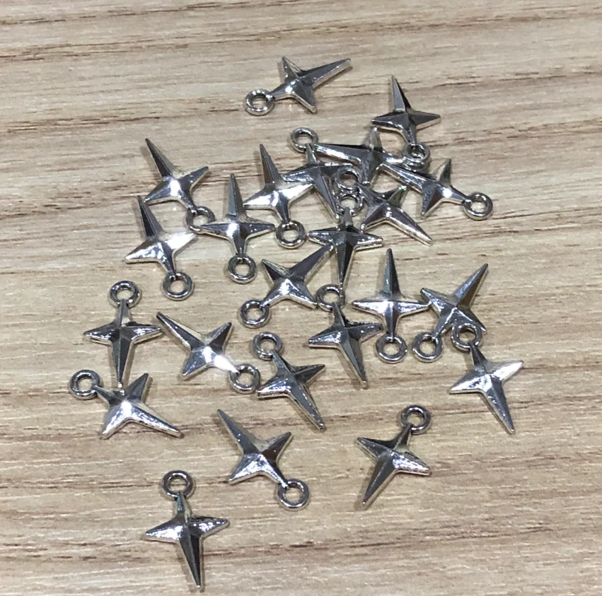 100pcs 15*9mm Zinc alloy metal star design pendants for handmade jewelry accessories HW3544
100pcs 15*9mm Zinc alloy metal star design pendants for handmade jewelry accessories HW3544