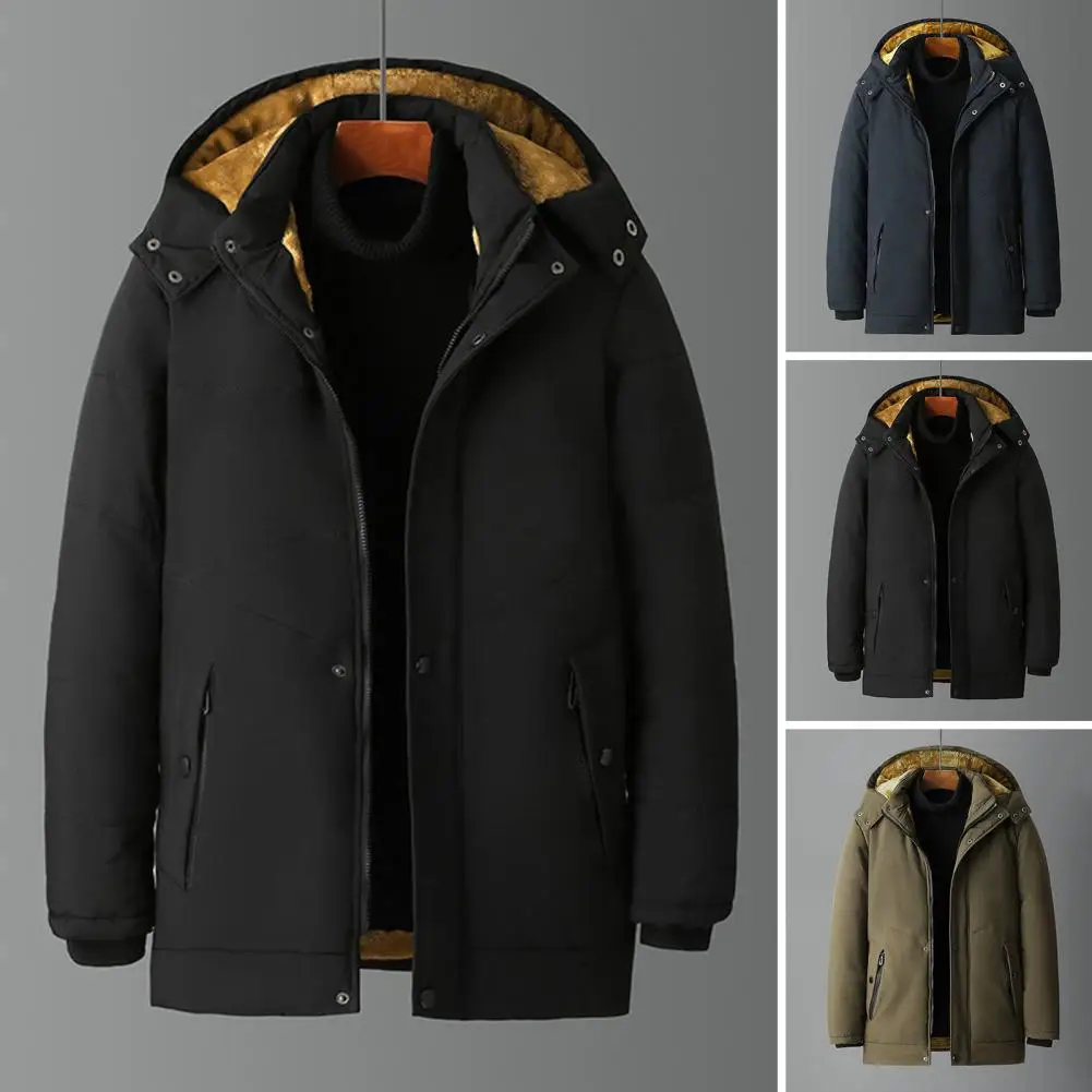 Men Autumn Winter Windproof Thick Warm Jacket Cotton Padded Fashion Casual Windbreaker Stand Collar Thermal Parka Coat Outwear
Men Autumn Winter Windproof Thick Warm Jacket Cotton Padded Fashion Casual Windbreaker Stand Collar Thermal Parka Coat Outwear