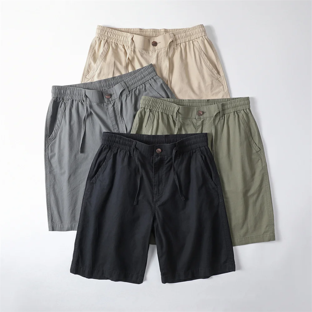 Men's Solid Color Casual Summer Shorts Cotton All Match Loose Cargo Shorts Knee Length Fashion Outdoor Pants Sports Shorts
Men's Solid Color Casual Summer Shorts Cotton All Match Loose Cargo Shorts Knee Length Fashion Outdoor Pants Sports Shorts