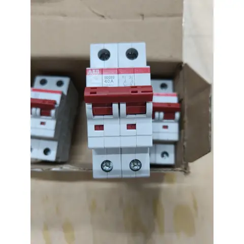 สวิตช์ตัดวงจร ABB ซีรีส์ SD200 รุ่น SD201 SD202 SD203 SD204 กระแสไฟฟ้าที่กำหนด 16A 25A 32A 40A 50A 63A 80A 100A