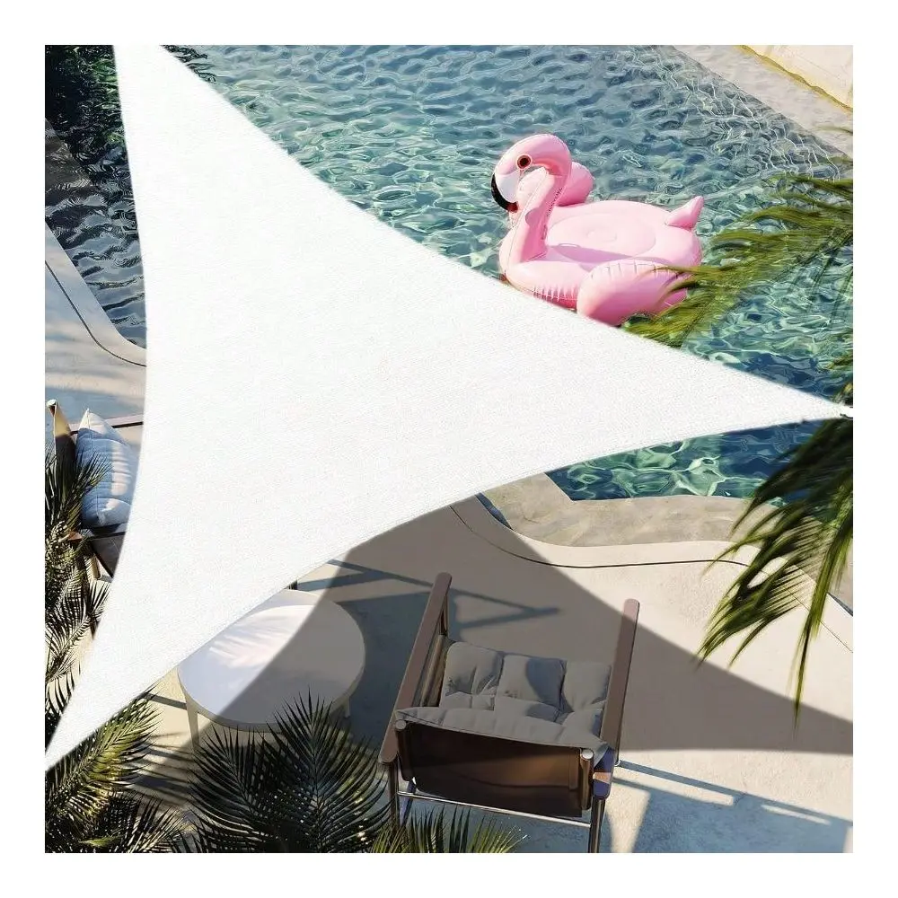10x 10 White Shade Sail Canopy Durable Fabric Block Awning Custom
10x 10 White Shade Sail Canopy Durable Fabric Block Awning Custom