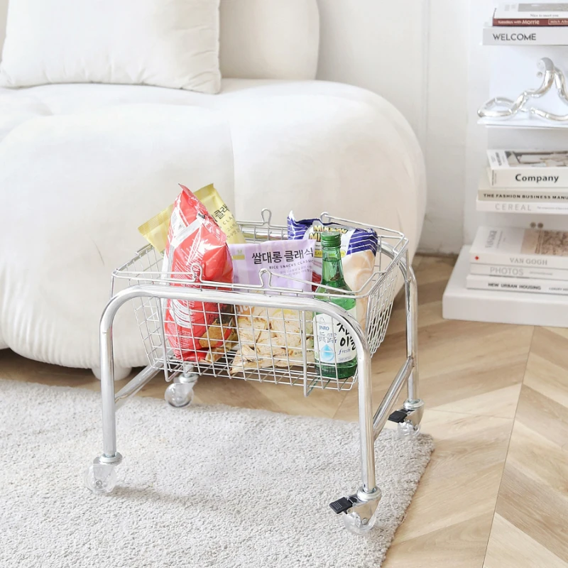 Snack Trolley Large Storage Rack Bedside Cart Bedroom Dormitory for Rental House Storage Rack Kitchen Island Table Rolling Cart
Snack Trolley Large Storage Rack Bedside Cart Bedroom Dormitory for Rental House Storage Rack Kitchen Island Table Rolling Cart