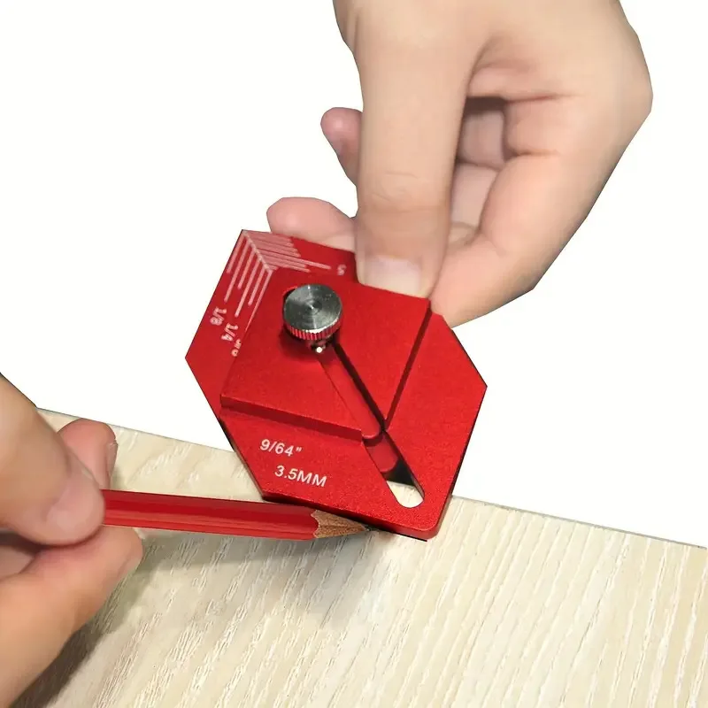 Woodworking ruler trimming woodworking tool finishing for measuring and marking short offsets
Woodworking ruler trimming woodworking tool finishing for measuring and marking short offsets