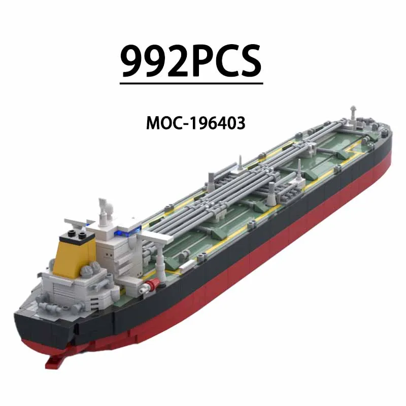 MOC-196403 Crude Oil Tanker - CSM006 Sea Ship Toy Ship Building Block Toys 992PCS Children's Birthday Gift Boy Christmas Gift
MOC-196403 Crude Oil Tanker - CSM006 Sea Ship Toy Ship Building Block Toys 992PCS Children's Birthday Gift Boy Christmas Gift