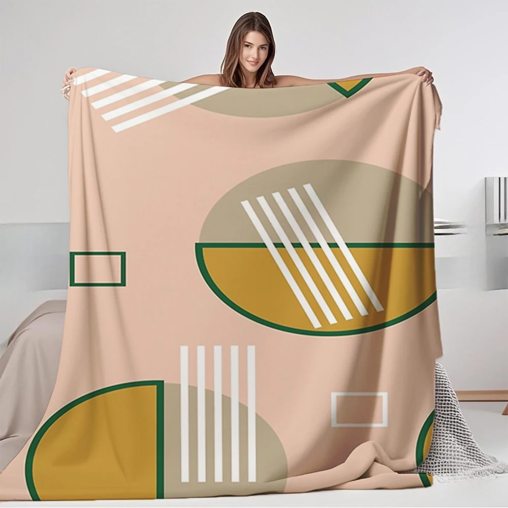 Stylish Flannel Bed Blanket Abstract Composition Geometric Pattern Bed Scarf Sherpa Throw With Eco-friendly Wrinkle-resistant
Stylish Flannel Bed Blanket Abstract Composition Geometric Pattern Bed Scarf Sherpa Throw With Eco-friendly Wrinkle-resistant