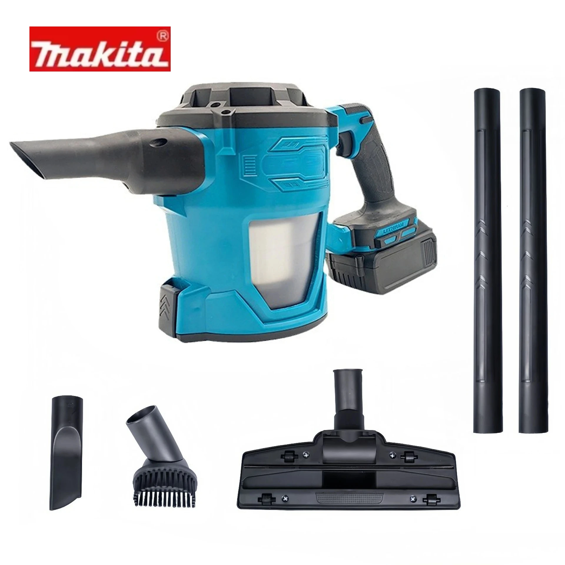 Makita Protable Cordless Electric Vacuum Cleaner Handheld Dust Carpet Collector Machine For Makita 18v Battery(no battery)
Makita Protable Cordless Electric Vacuum Cleaner Handheld Dust Carpet Collector Machine For Makita 18v Battery(no battery)