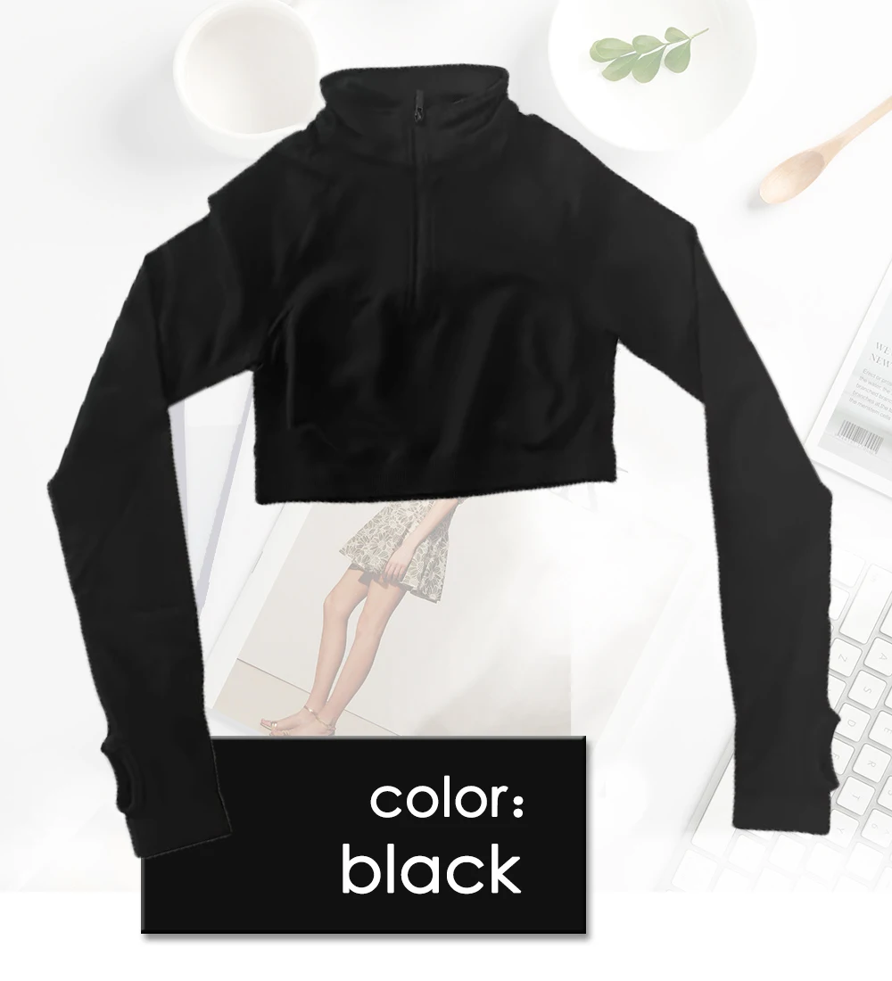 Fitness Top Women Long Sleeve Sports Crop Top Seamless Running Gym Shirts Workout Fitness Pilates Yoga Shirt
Fitness Top Women Long Sleeve Sports Crop Top Seamless Running Gym Shirts Workout Fitness Pilates Yoga Shirt