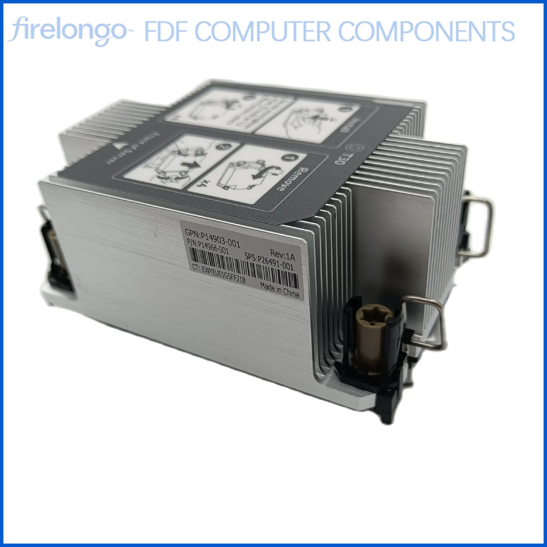High Performance CPU Heatsink for HP DL380 G10 Plus Server P26491-001 P14903-001
High Performance CPU Heatsink for HP DL380 G10 Plus Server P26491-001 P14903-001