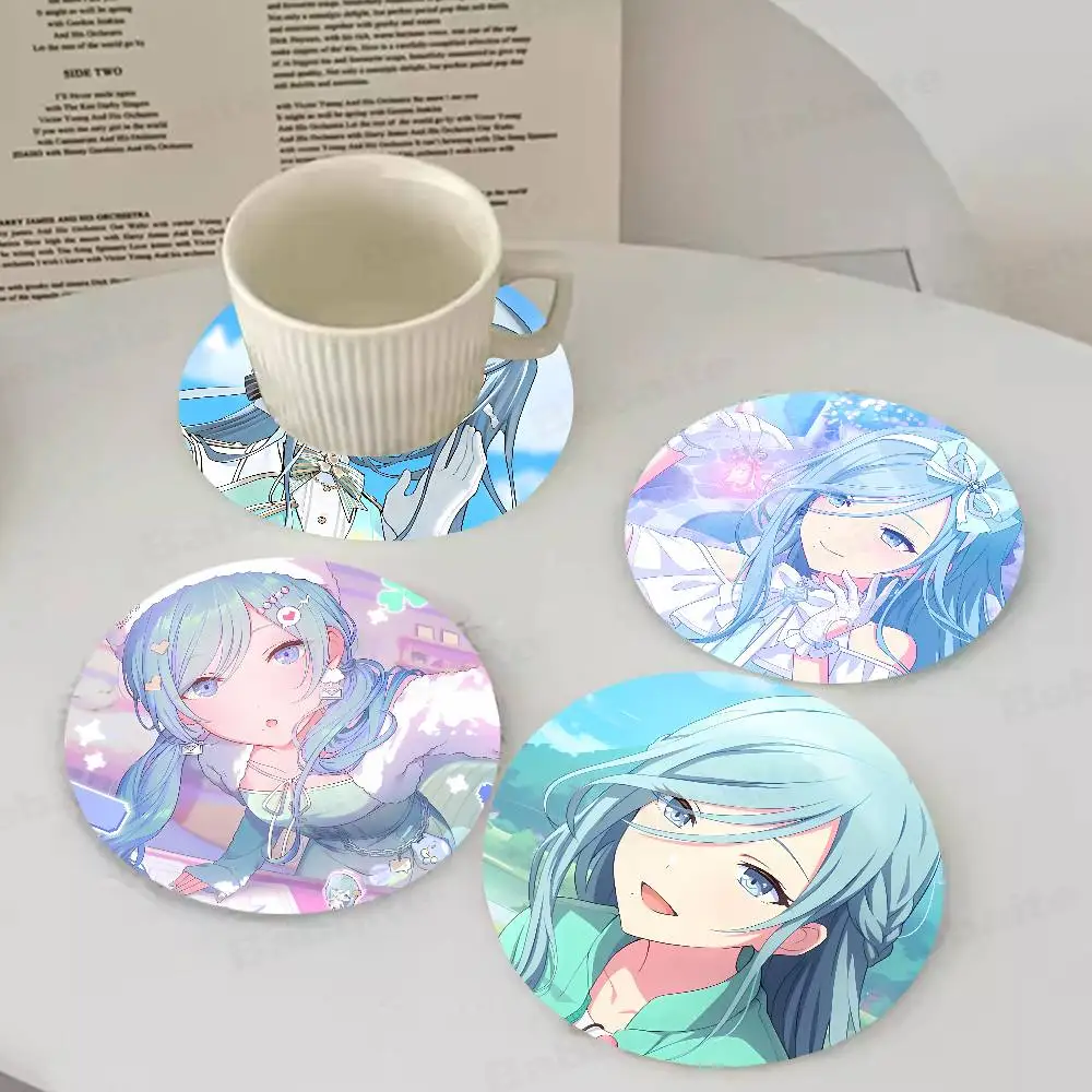Anime MORE MORE JUMP Hinomori Shizuku Coasters Suitable for family gathering decoration, kitchen, anti-slip wooden coasters
Anime MORE MORE JUMP Hinomori Shizuku Coasters Suitable for family gathering decoration, kitchen, anti-slip wooden coasters