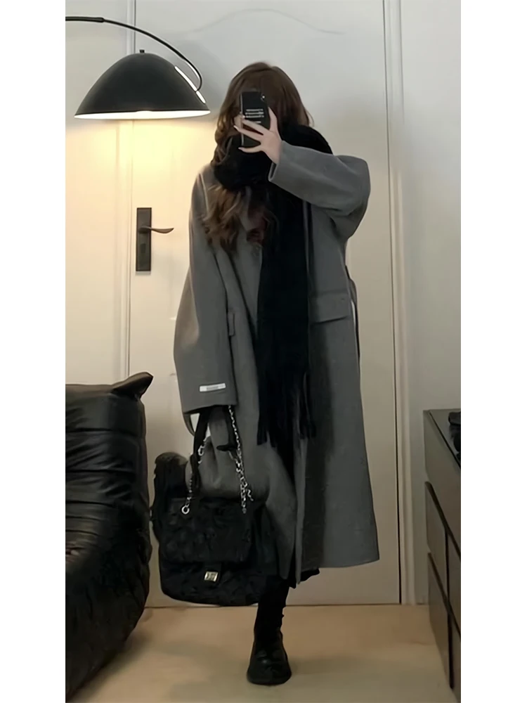 plus Size Women's Long Thickened Cardigan Coat Autumn Winter Loose Slimming British Style Outerwear Comfortable plus Size Clo...
plus Size Women's Long Thickened Cardigan Coat Autumn Winter Loose Slimming British Style Outerwear Comfortable plus Size Clo...