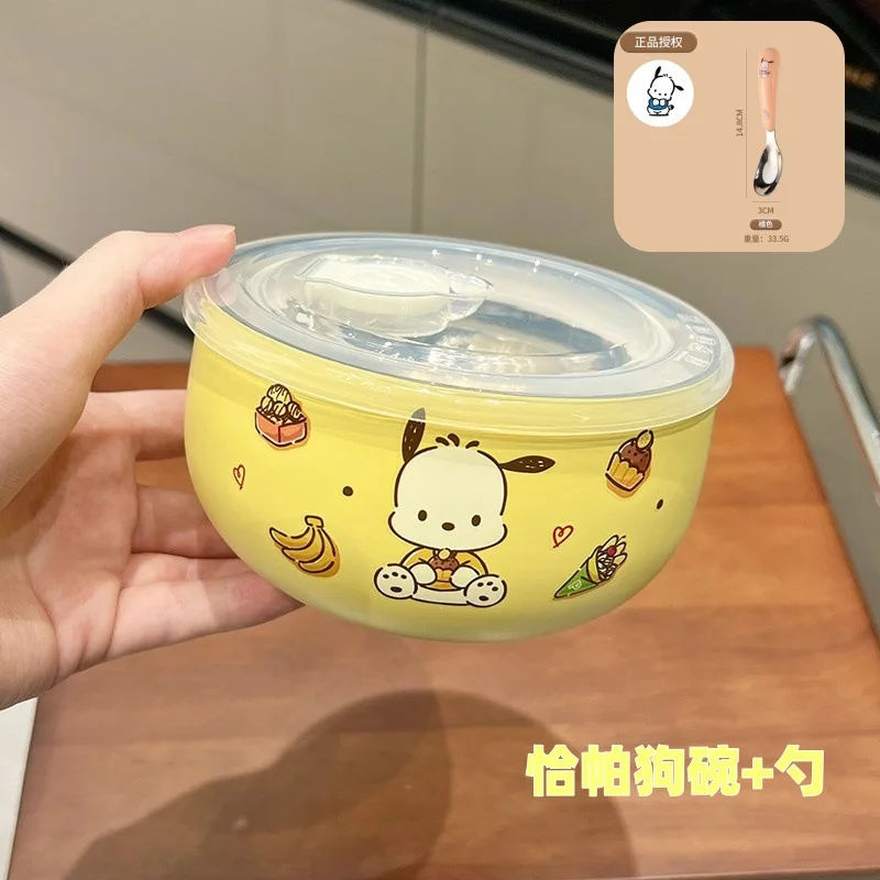 Горячая миска Sanrio для девочек, посуда Hello Kitty Kawaii, аниме, милая модная изоляция, портативная миска для риса, подарок, товары для дома, новый стиль
Горячая миска Sanrio для девочек, посуда Hello Kitty Kawaii, аниме, милая модная изоляция, портативная миска для риса, подарок, товары для дома, новый стиль