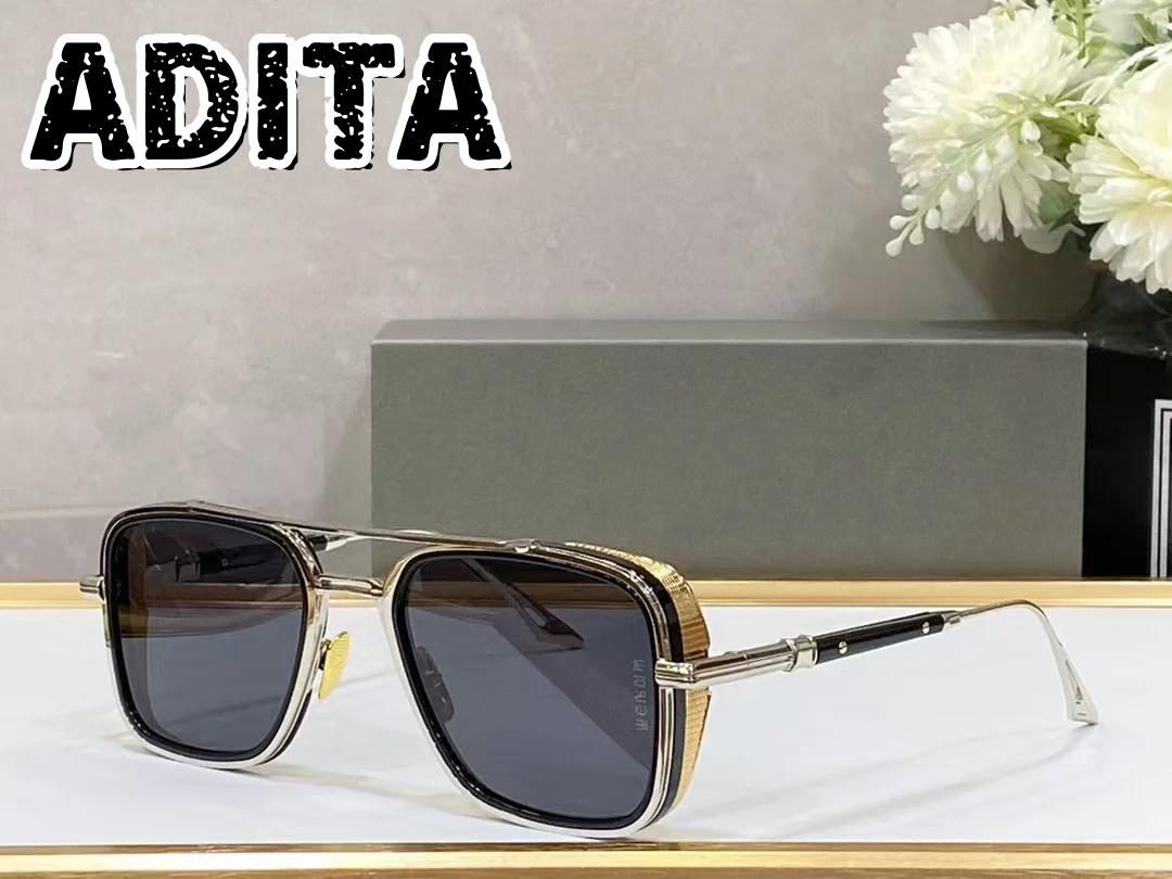 Top High Quality Sunglasses for Men and Women ADITA EPLX 8 SIZE 63-21 Style UV400 Retro Fashion Special Design Sun Glasses
Top High Quality Sunglasses for Men and Women ADITA EPLX 8 SIZE 63-21 Style UV400 Retro Fashion Special Design Sun Glasses