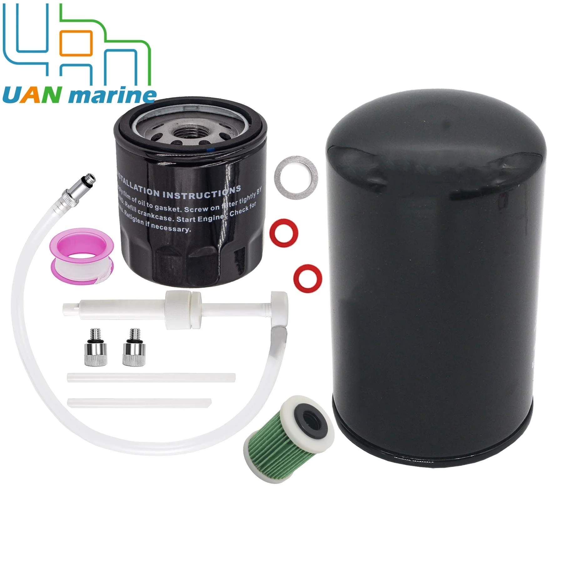 Change Service Kit for Yamaha Outboard F 150 175 200 225 250 HP Motor Oil Filter Fuel Filter W/ Gasket 69J-13440-02 MAR-10MEL-00
Change Service Kit for Yamaha Outboard F 150 175 200 225 250 HP Motor Oil Filter Fuel Filter W/ Gasket 69J-13440-02 MAR-10MEL-00
