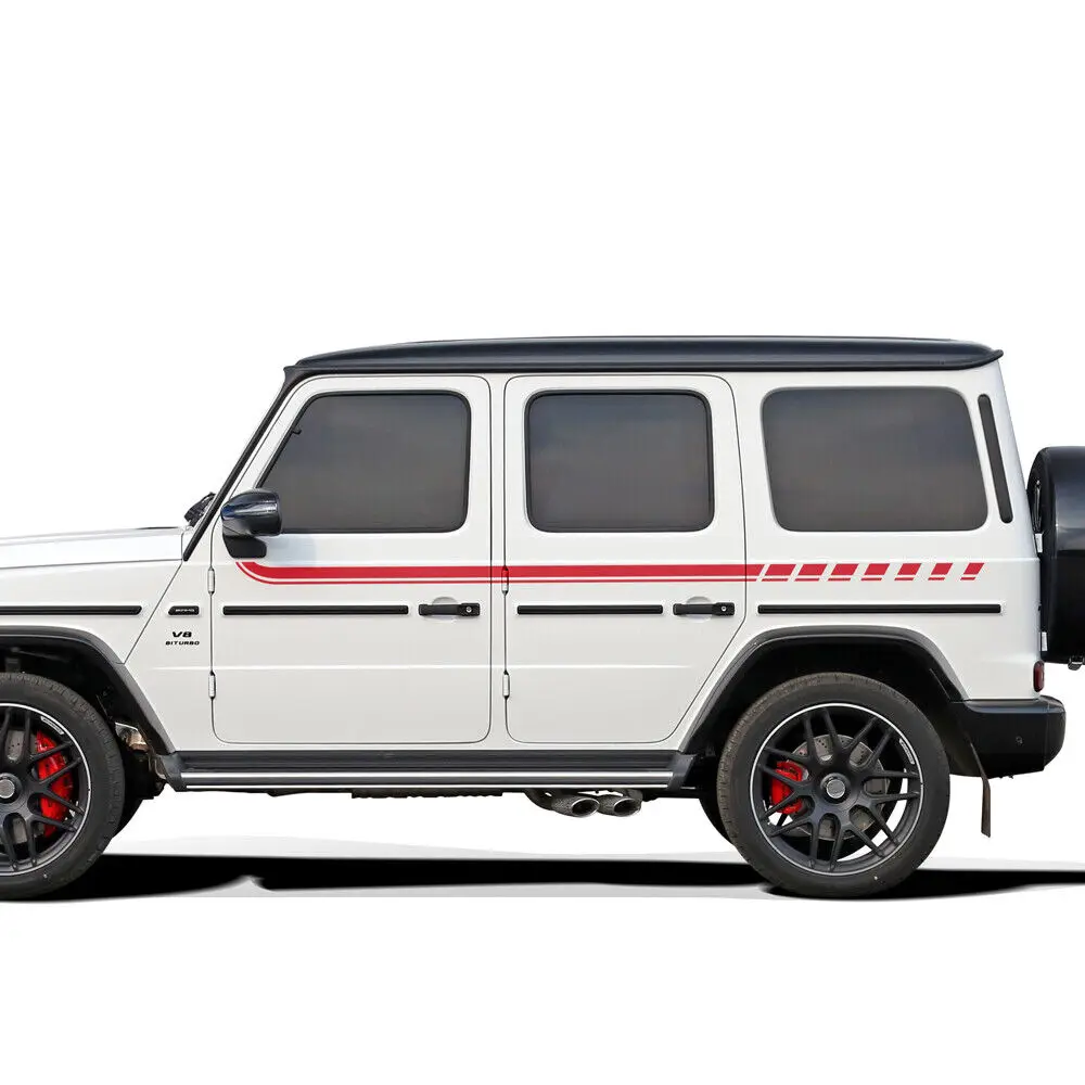 2x For Mercedes-Benz G63 G65 AMG Vinyl Car Up Side Door Line Body Accent Stripe Decal Stickers
2x For Mercedes-Benz G63 G65 AMG Vinyl Car Up Side Door Line Body Accent Stripe Decal Stickers