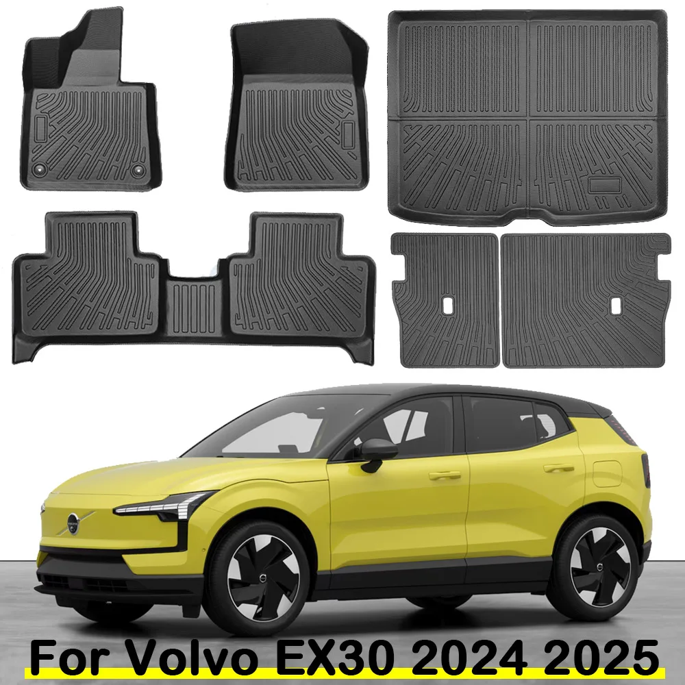 Коврики и грузовой вкладыш подходят для 2024 2025 Volvo EX30 TPE Всепогодная защита Автомобильные коврики Аксессуары для интерьера Черный
Коврики и грузовой вкладыш подходят для 2024 2025 Volvo EX30 TPE Всепогодная защита Автомобильные коврики Аксессуары для интерьера Черный