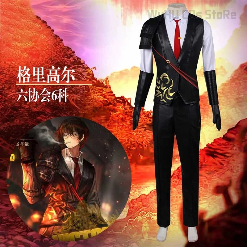 South Section 6 Gregor Cosplay Costume Uniforms Game LCB Sinner 13 Limbus Suits Outfit Men Women Roleplay Halloween Party
South Section 6 Gregor Cosplay Costume Uniforms Game LCB Sinner 13 Limbus Suits Outfit Men Women Roleplay Halloween Party