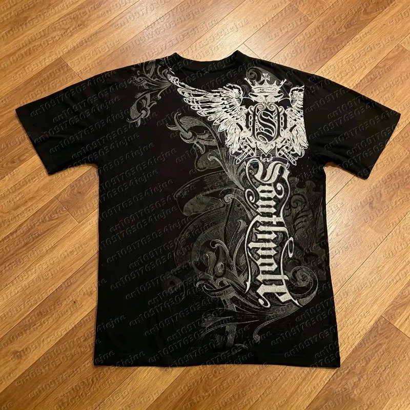 Classic Gothic Style T-shirt Print Oversized T Shirt High Street Shirts Gothic Round Neck Tops New Mens Women Kid T Shirt
Classic Gothic Style T-shirt Print Oversized T Shirt High Street Shirts Gothic Round Neck Tops New Mens Women Kid T Shirt