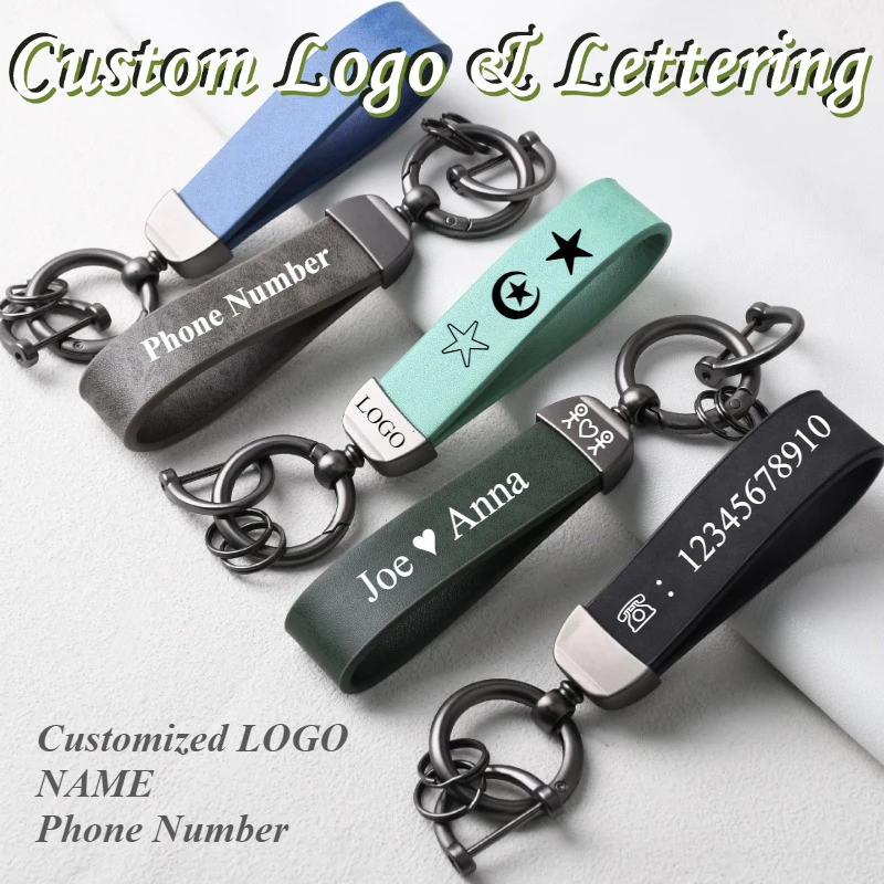 Personalized Customization Fashionable Car Keychain Metal Leather Keychain Backpack Pendant Keychain Gift Wholesale Key Ring
Personalized Customization Fashionable Car Keychain Metal Leather Keychain Backpack Pendant Keychain Gift Wholesale Key Ring