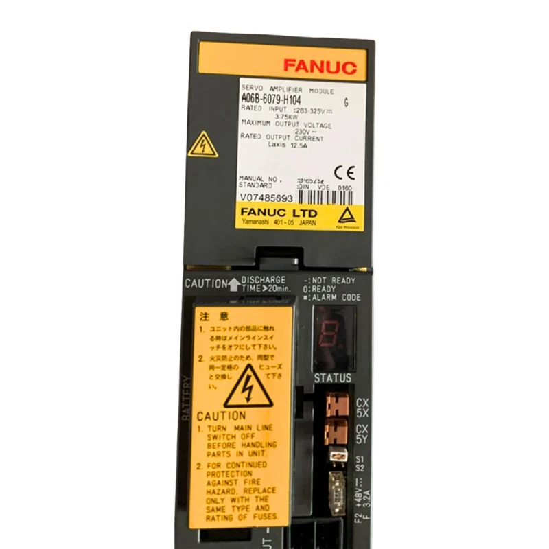Tested ok Fanuc A06B-6079-H104 Servo Amplifier Fast Shipping
Tested ok Fanuc A06B-6079-H104 Servo Amplifier Fast Shipping