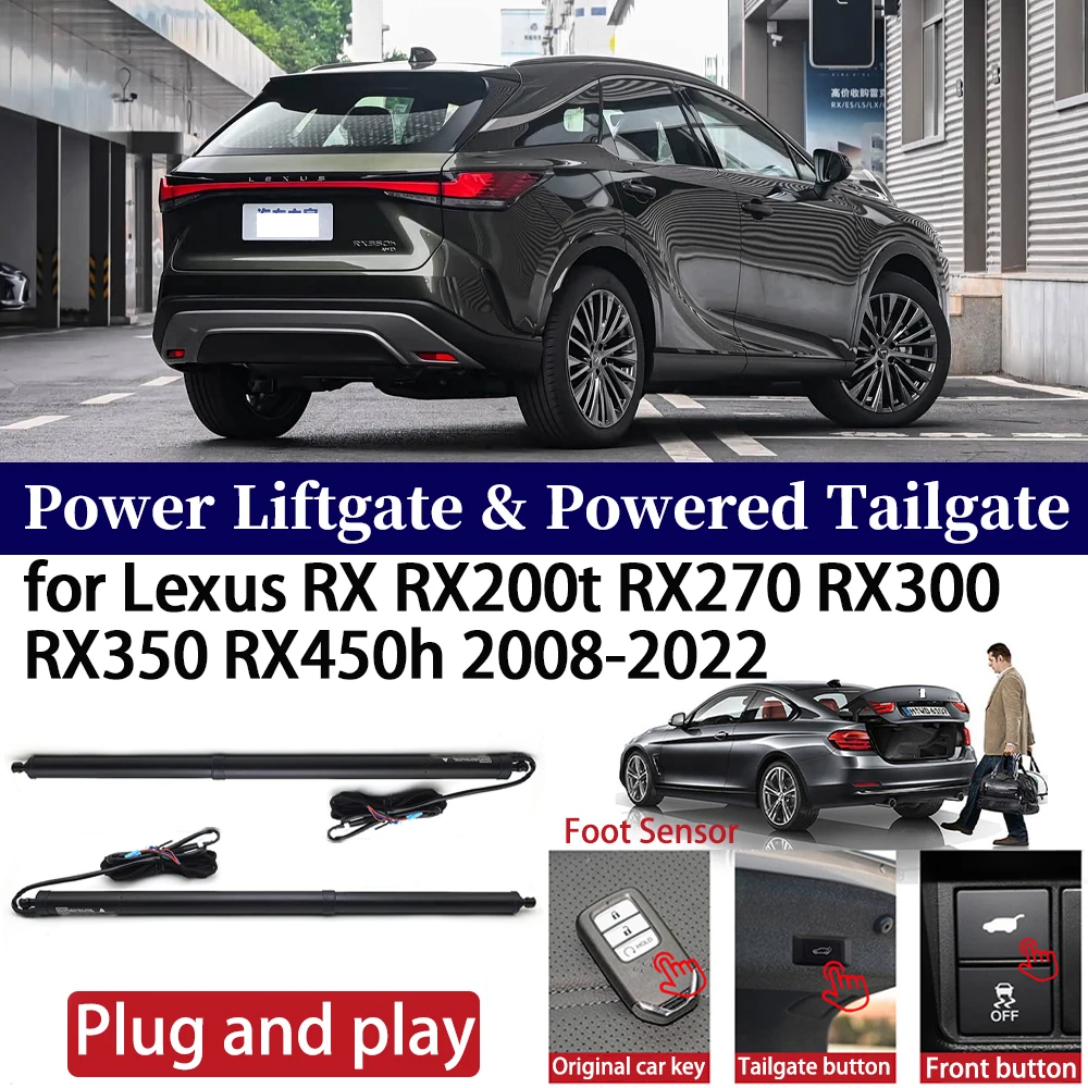 for Lexus RX RX200t RX270 RX300 RX350 RX450h 2008-2022 Car Power Liftgate Automatic One-Click Powered Tailgate Strut opener
for Lexus RX RX200t RX270 RX300 RX350 RX450h 2008-2022 Car Power Liftgate Automatic One-Click Powered Tailgate Strut opener