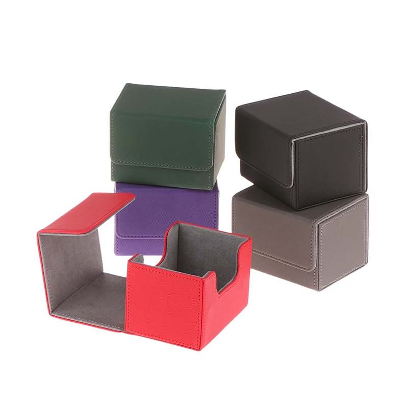 PU Game Card Deck Storage Box Portable Card Carrying Organiser Case Trading Card Deck Holder
PU Game Card Deck Storage Box Portable Card Carrying Organiser Case Trading Card Deck Holder