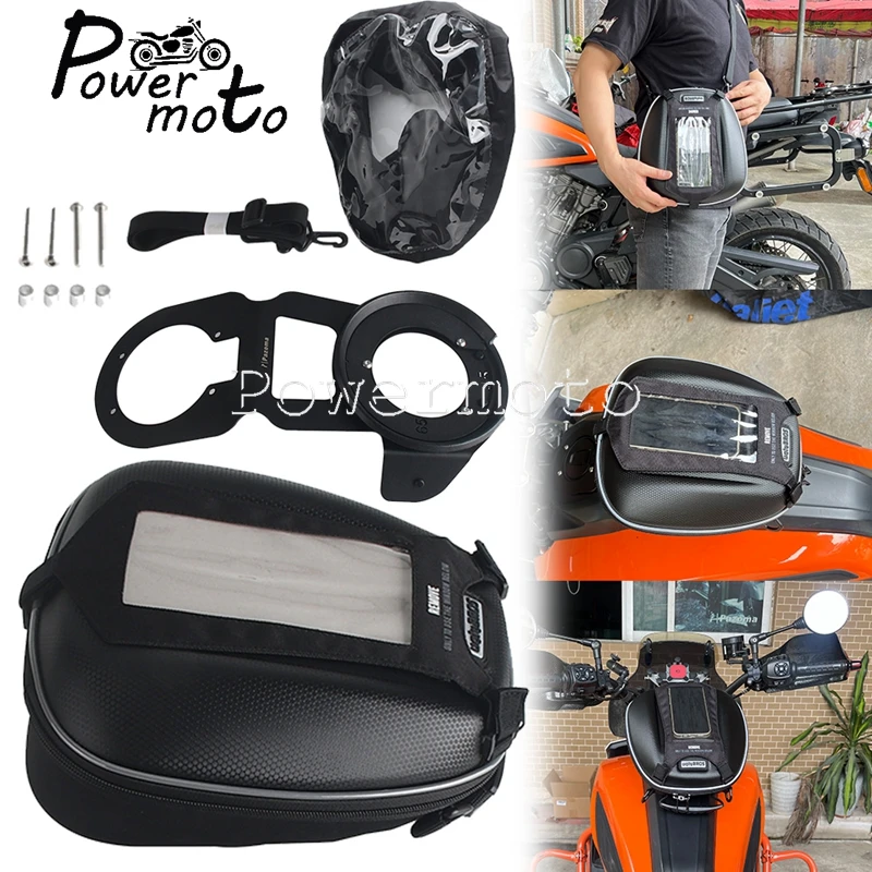 Motorcycle Feul Tank Bag Waterproof Racing Bag Tanklock Luggage 3.8L Black For Harley Pan American 1250 RA1250 S SE 2021-2024
Motorcycle Feul Tank Bag Waterproof Racing Bag Tanklock Luggage 3.8L Black For Harley Pan American 1250 RA1250 S SE 2021-2024