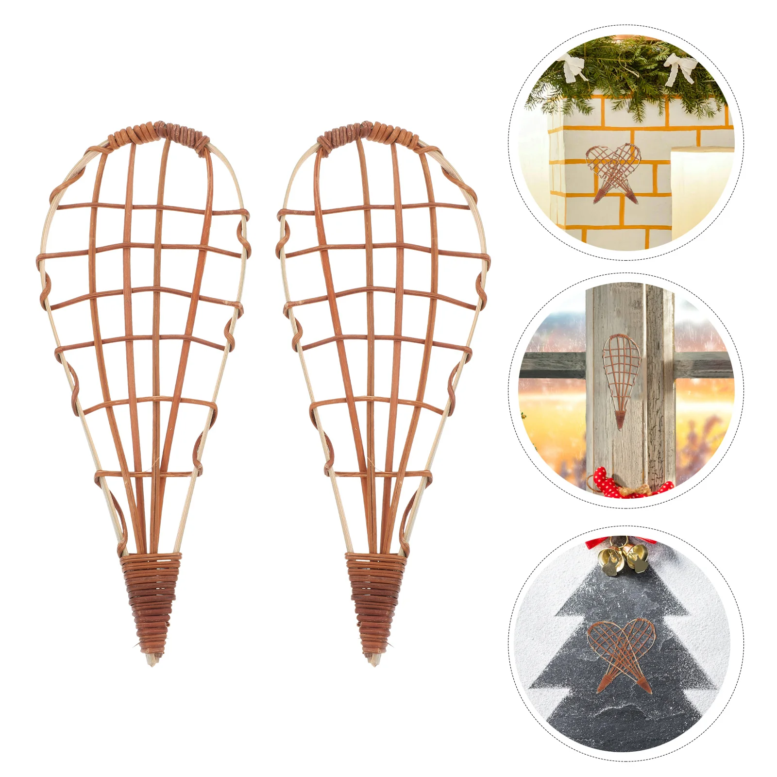 2Pcs Christmas Tree Wall Hanging Ornaments Elegant Bamboo Decor Reusable Festive Decoration for Home Office Party Props Xmas
2Pcs Christmas Tree Wall Hanging Ornaments Elegant Bamboo Decor Reusable Festive Decoration for Home Office Party Props Xmas