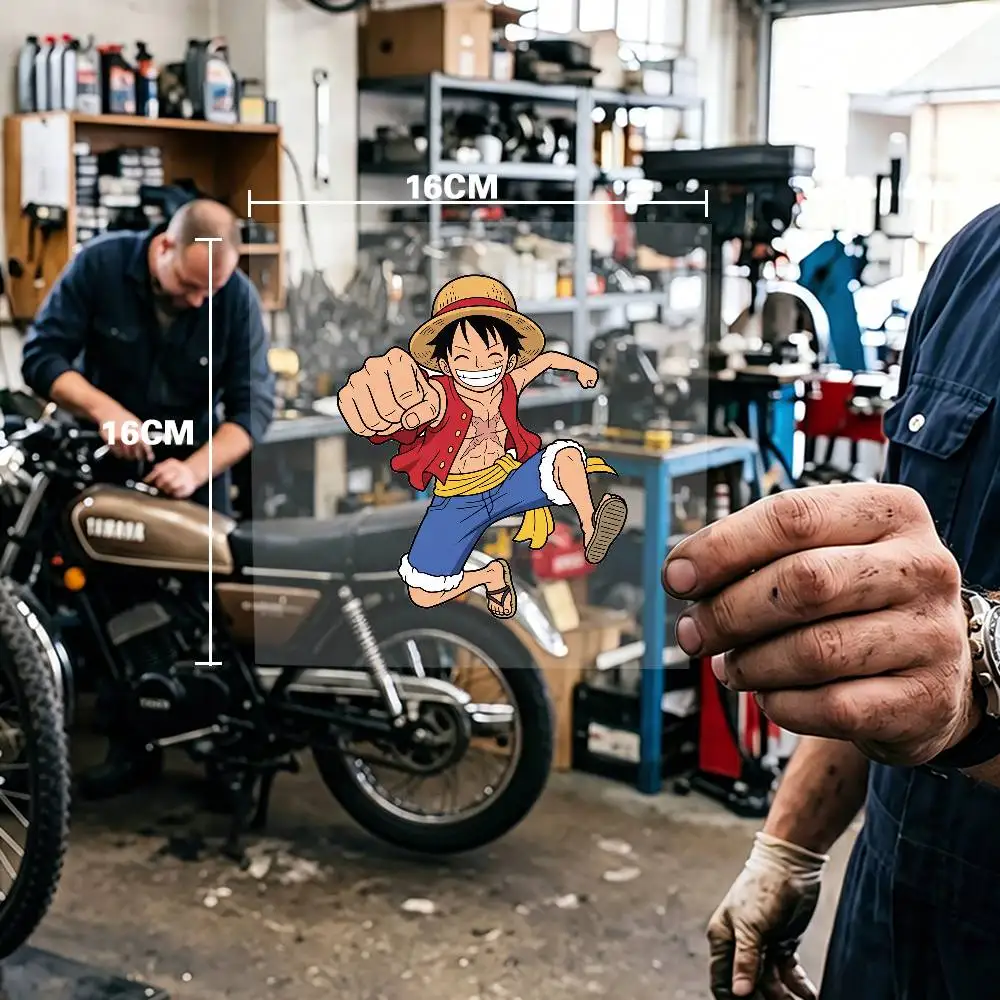 Anime One Piece Waterproof Stickers For Decorating Car Windows Motorcycles And Computers.
Anime One Piece Waterproof Stickers For Decorating Car Windows Motorcycles And Computers.