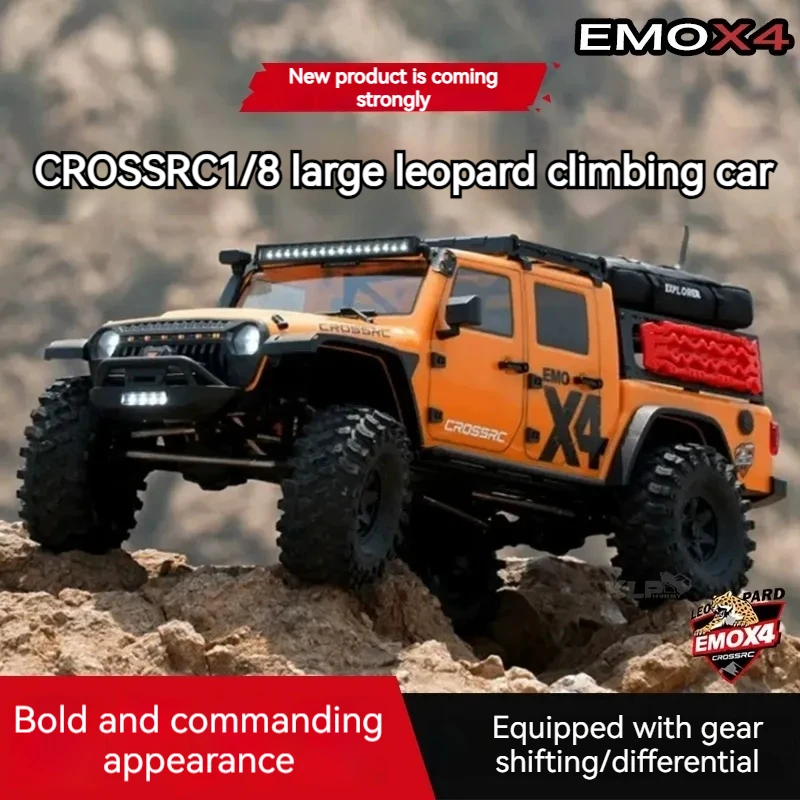 Crossrc Emo X4 Leopard 1/8 Remote Control Climbing Vehicle Brushless Electric 4wd Rtr Off Road Vehicle Professional Rc Model Toy
Crossrc Emo X4 Leopard 1/8 Remote Control Climbing Vehicle Brushless Electric 4wd Rtr Off Road Vehicle Professional Rc Model Toy