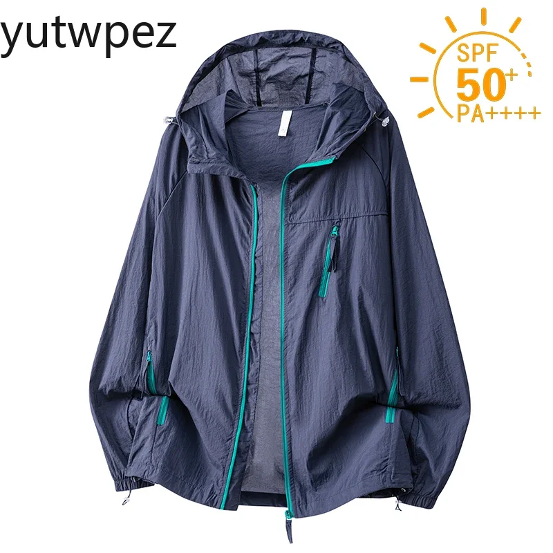 UPF50+ Couple Sunscreen Jacket Men Women Hooded Lightweight Anti-UV Skin Coat Outdoor Breathable Casual Sun Protection Clothing
UPF50+ Couple Sunscreen Jacket Men Women Hooded Lightweight Anti-UV Skin Coat Outdoor Breathable Casual Sun Protection Clothing