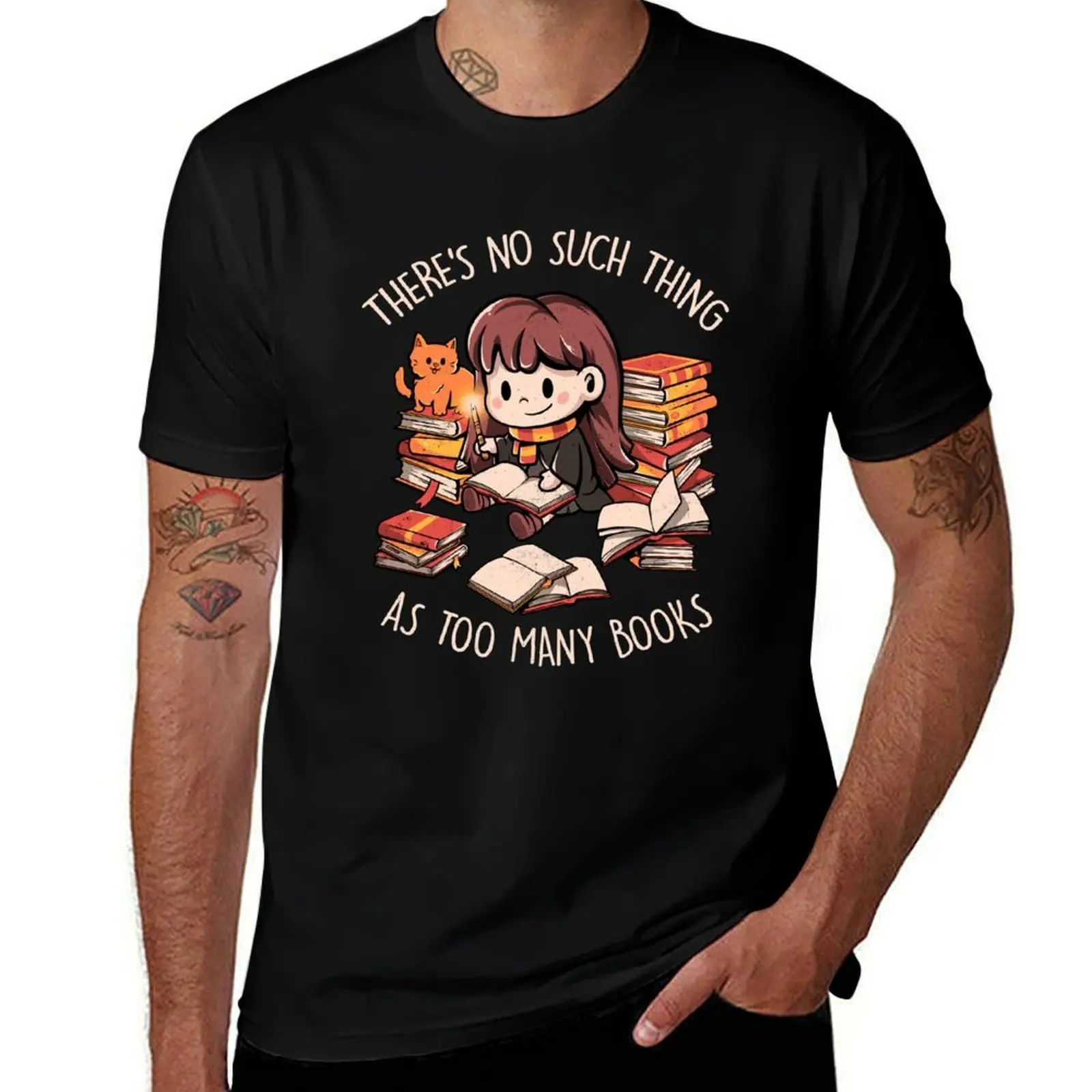 Theres No Such Thing As Too Many Books - Cute Geek Book Cat Gift T-Shirt man t shirt luxury man t shirt cotton T-Shirt
Theres No Such Thing As Too Many Books - Cute Geek Book Cat Gift T-Shirt man t shirt luxury man t shirt cotton T-Shirt
