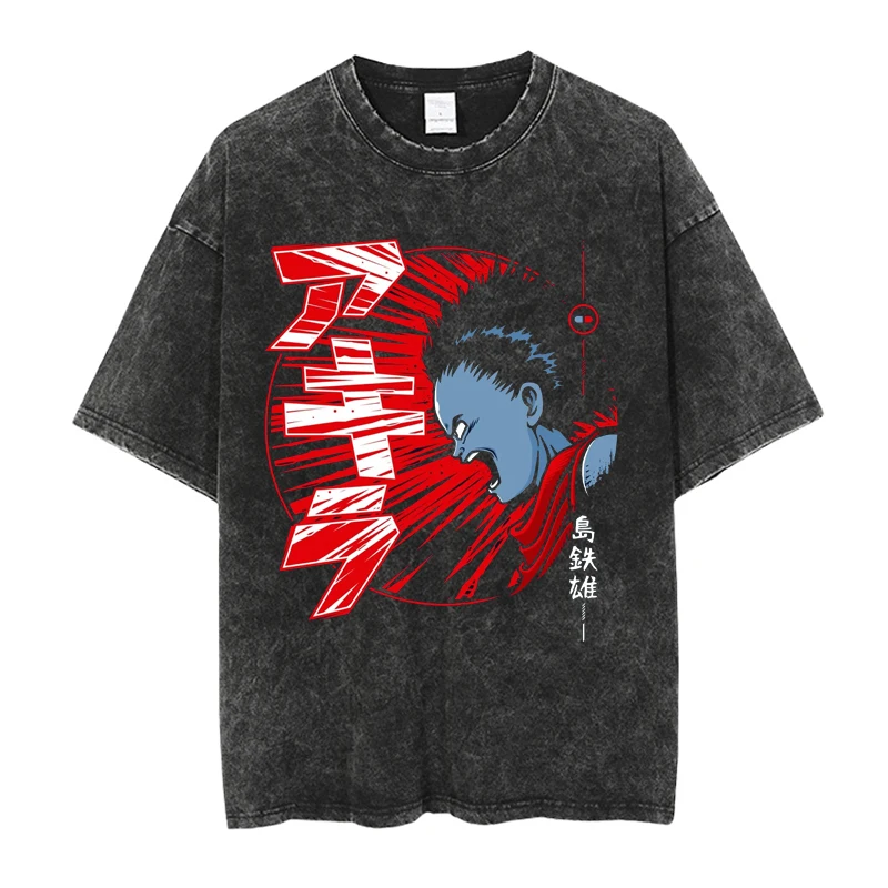 2025 New Fashion Hot Retro Washed T-shirt Old Japanese Anime Akira Street Casual Short-sleeved Harajuku Cotton Neutral Top Tide
2025 New Fashion Hot Retro Washed T-shirt Old Japanese Anime Akira Street Casual Short-sleeved Harajuku Cotton Neutral Top Tide