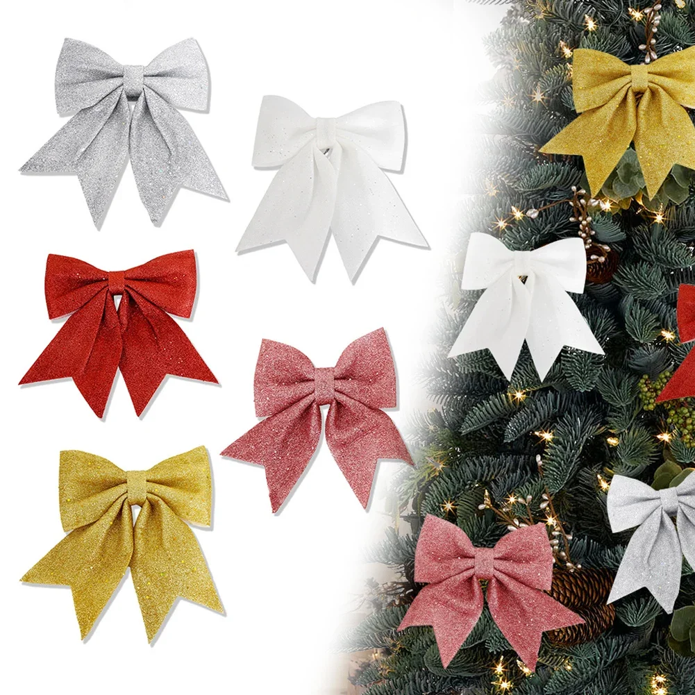 2PCS Christmas Bow Christmas Tree Hanging Ornaments Wrapping Decor Bow Craft Merry DIY Xmas New Year Decoration 2025
2PCS Christmas Bow Christmas Tree Hanging Ornaments Wrapping Decor Bow Craft Merry DIY Xmas New Year Decoration 2025