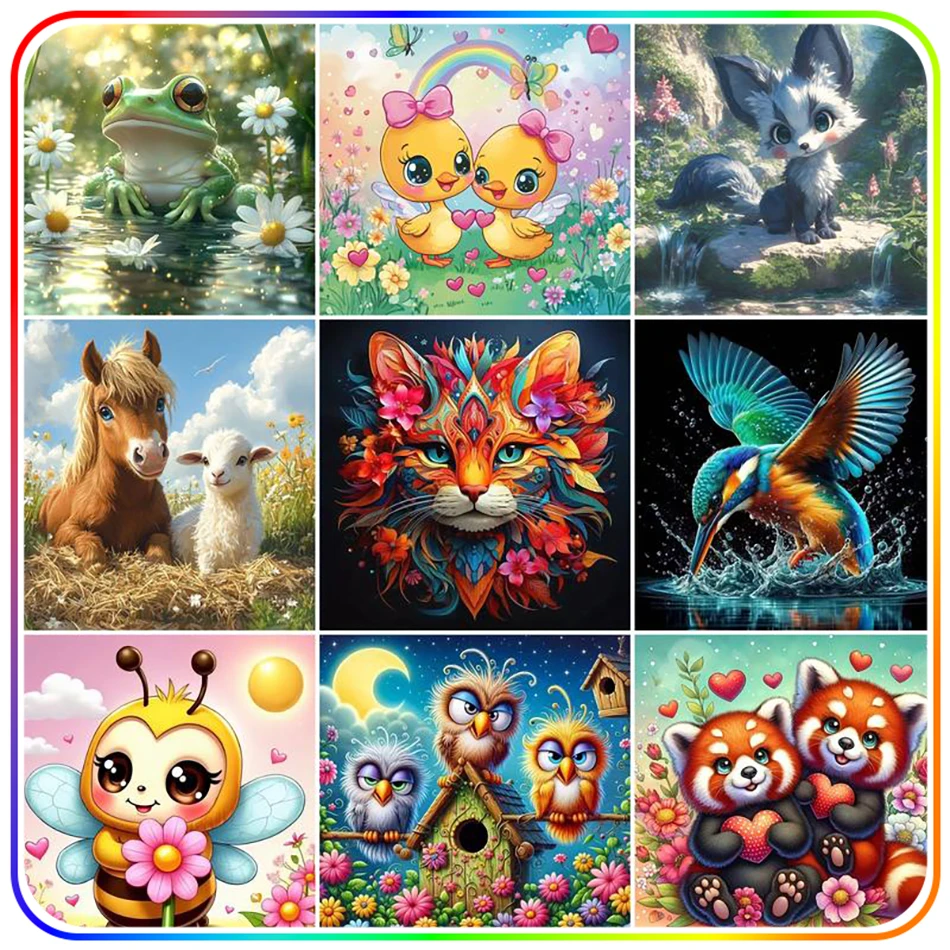SDOYUNO Diamond Painting Tools And Accessories Animals Diamond Art Paintings 5D Diamond Pictures Diy Diamond Mosaic Stitch Kits
SDOYUNO Diamond Painting Tools And Accessories Animals Diamond Art Paintings 5D Diamond Pictures Diy Diamond Mosaic Stitch Kits